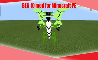 BEN Ten mod for Minecraft PE poster