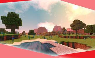 Aesthetic Shader for Minecraft poster