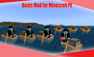 Mod Boats for Minecraft Plakat