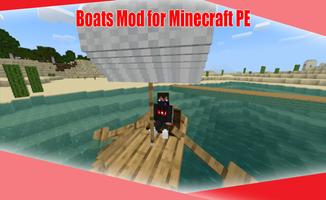 Mod Boats for Minecraft capture d'écran 1