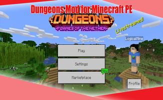 Dungeons Mod for Minecraft gönderen