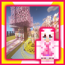 kawaii pink for Minecraft APK