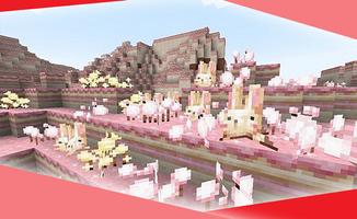 kawaii pink for Minecraft Ekran Görüntüsü 1