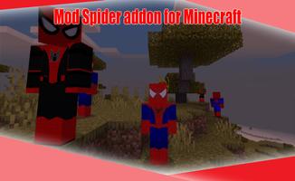 Spiderhero mod for Minecraft Ekran Görüntüsü 1