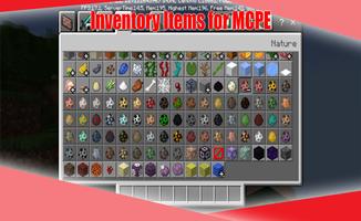 Inventory Items for Minecraft Plakat