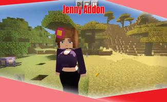 Minecraft Jenny Addon Mod تصوير الشاشة 2