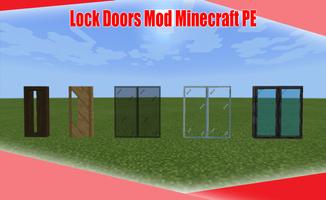 LockDoors Mod Minecraft Pocked capture d'écran 2