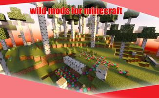 wild mods for minecraft ポスター