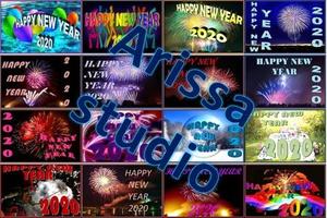 Happy New Year 2020 Affiche