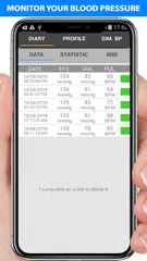 Blood Pressure Checker Diary - BP Info -BP Tracker APK Herunterladen