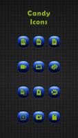 Candy Blue Icons screenshot 1