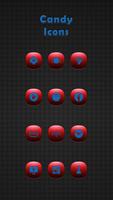 Candy Red Icons 截图 3