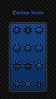 Casino - Blue Icons اسکرین شاٹ 3