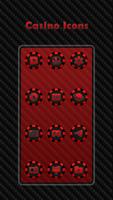 Casino - Red Icons capture d'écran 2