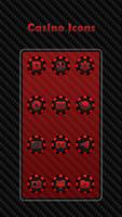 Casino - Red Icons ảnh chụp màn hình 2