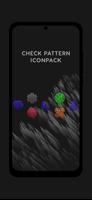 Check Pattern Neon Icon Pack постер