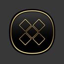 Classic Gold Line Icon Pack APK