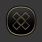 Classic Gold Line Icon Pack иконка