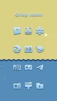 Crisp Blue Icons ảnh chụp màn hình 2