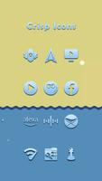 Crisp Blue Icons ảnh chụp màn hình 3