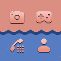 Crisp Red Icons