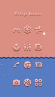 Crisp Red Icons poster