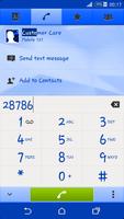 Polygons Blue Xperien Theme скриншот 3