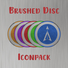 Brushed Disc Icon Pack иконка