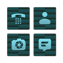 Bricks Boxed Teal Icons APK