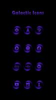Galactic Deep Violet Icon Pack Ekran Görüntüsü 3