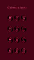 Galactic Red Icon Pack poster