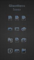 Glasstique Blue Icons screenshot 1