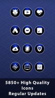 Glossy Blue Icon Pack اسکرین شاٹ 3