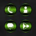 Delight Green Icon Pack