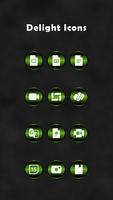 Delight Green Icon Pack Ekran Görüntüsü 1