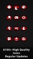 Delight Red Icons скриншот 1