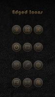 Edged Orange Icons постер