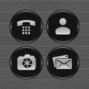 Faded Gray Icons APK