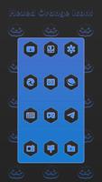 2 Schermata Hexed Blue Icons