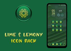 Lime & Lemony Icon Pack постер