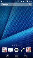 Metallic Cyan XZ Theme постер