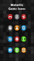 Metallic Gems Icons পোস্টার