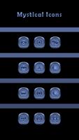 Mystical Blue Icons постер