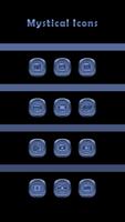 Mystical Blue Icons скриншот 1