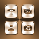 Shimmer Golden Brown Metallic  APK