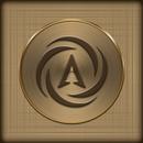 Swirl Gold Icon Pack APK