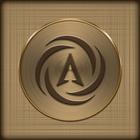 Swirl Gold Icon Pack иконка