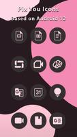 Flamingo Dark Icon Pack capture d'écran 1