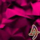Polygons Pink Xperien Theme APK