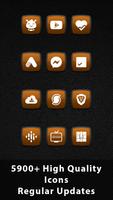 Royale Anna Orange Icons capture d'écran 3